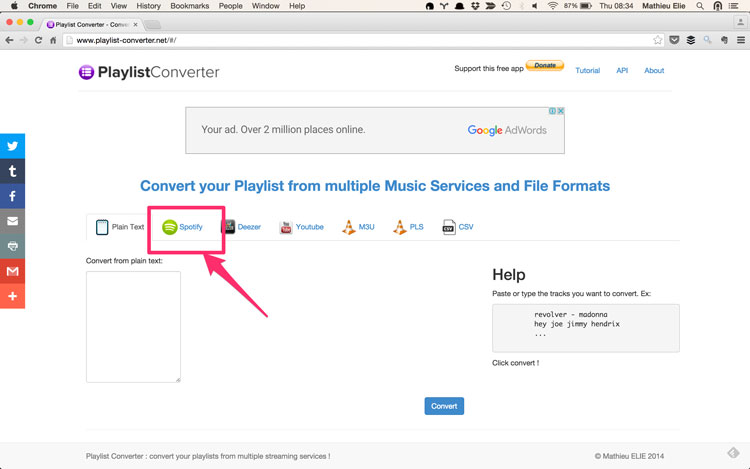 Convert Playlists From Spotify To Youtube Tutorial Convert Playlists From Spotify To Youtube Tutorial
